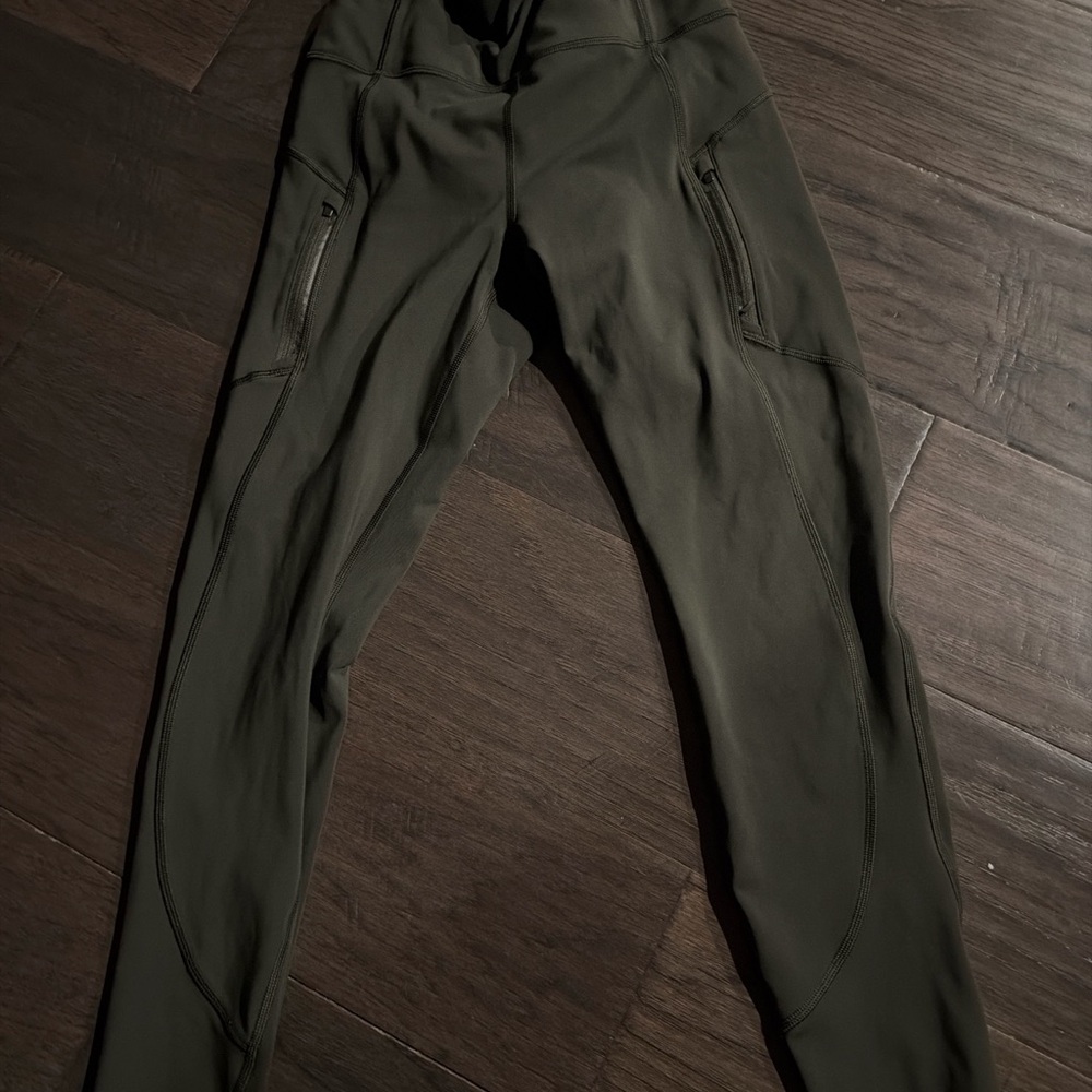 Athleta Olive Green Track Pants